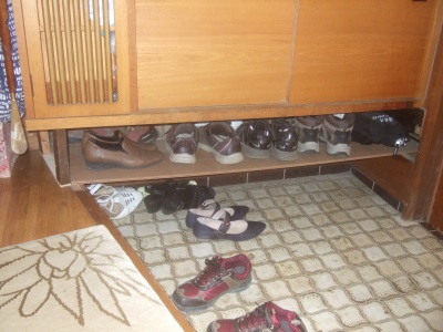 下駄箱かさ上げ